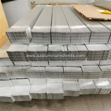 Multi port aluminum microchannel tube heat exchanger